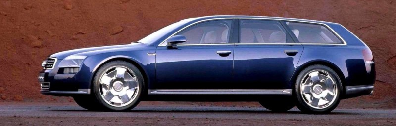 Concept Flashback - 2001 Audi Avantissmo is A8 Dreamwagon... Directly Influenced 2015 Bentley Falcon SUV 9