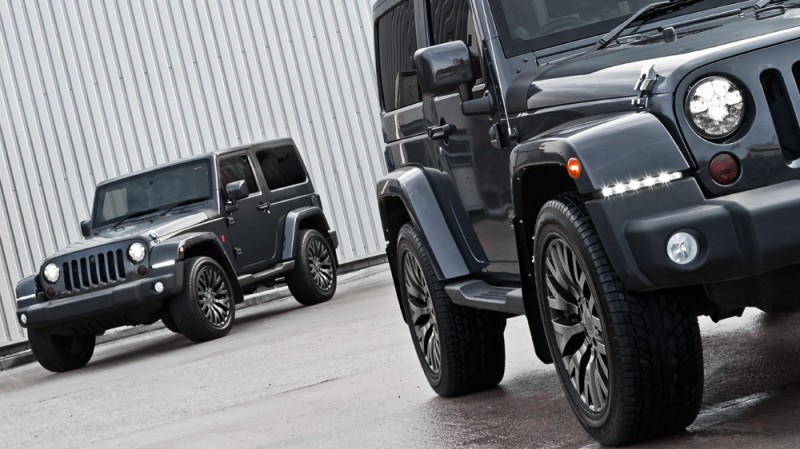 High-Fashion JEEP Upgrades - KAHN Design Shows Sexy New Wrangler Grilles, LEDs, Wheels and Leathers 10