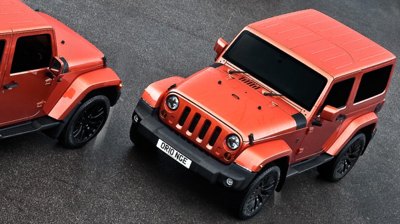 High-Fashion JEEP Upgrades - KAHN Design Shows Sexy New Wrangler Grilles, LEDs, Wheels and Leathers 33