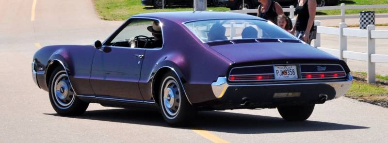 The Mitty's Most Curious Parade Lapper - 1966 Oldsmobile Toronado in Riddler Purple 10