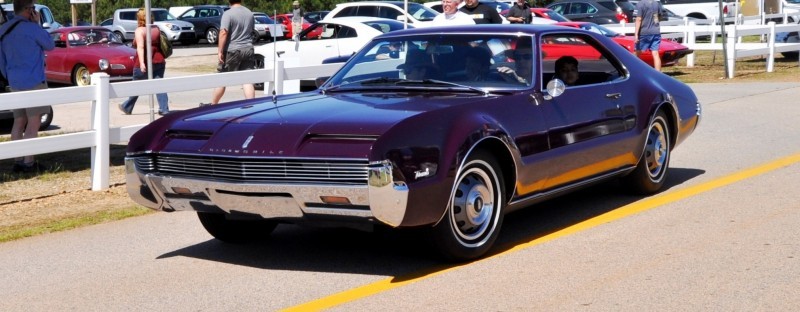 The Mitty's Most Curious Parade Lapper - 1966 Oldsmobile Toronado in Riddler Purple 2