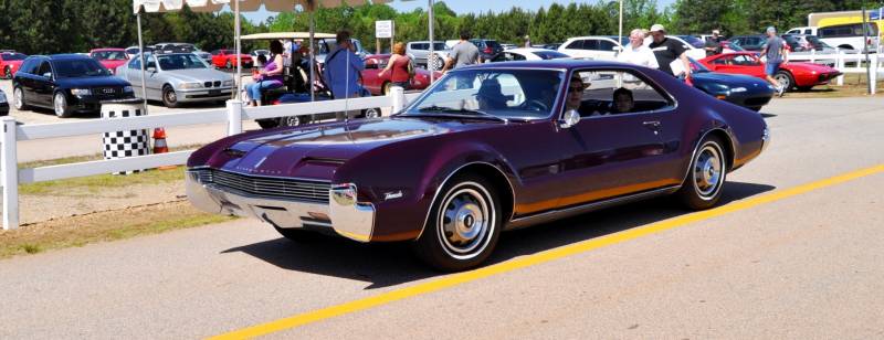 The Mitty's Most Curious Parade Lapper - 1966 Oldsmobile Toronado in Riddler Purple 4