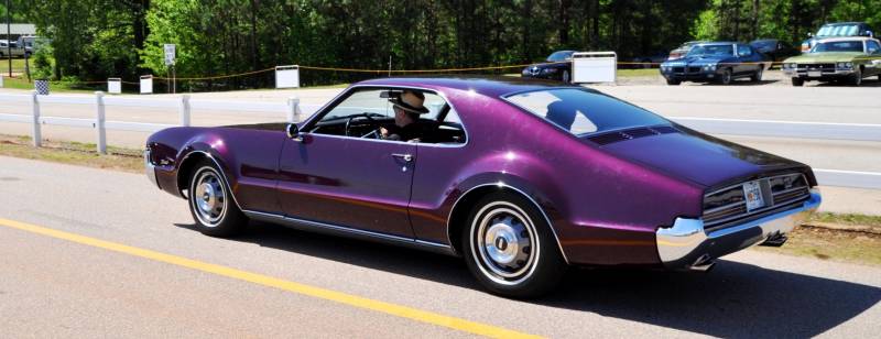 The Mitty's Most Curious Parade Lapper - 1966 Oldsmobile Toronado in Riddler Purple 5