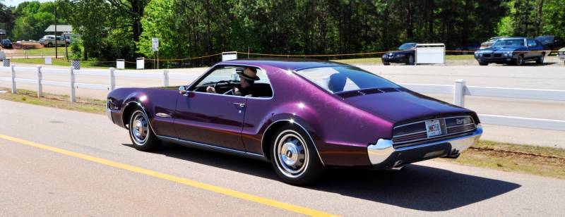 The Mitty's Most Curious Parade Lapper - 1966 Oldsmobile Toronado in Riddler Purple 6