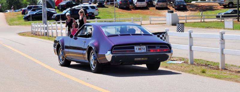 The Mitty's Most Curious Parade Lapper - 1966 Oldsmobile Toronado in Riddler Purple 8