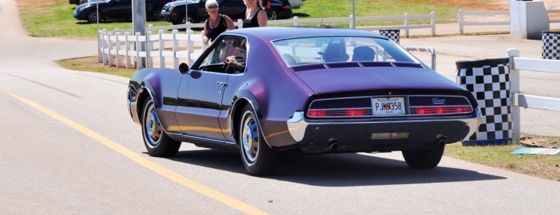 The Mitty's Most Curious Parade Lapper - 1966 Oldsmobile Toronado in Riddler Purple 9