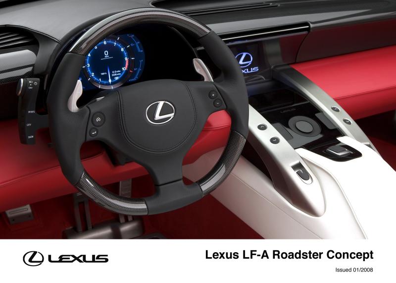 2007 Lexus LF-A Roadster 7