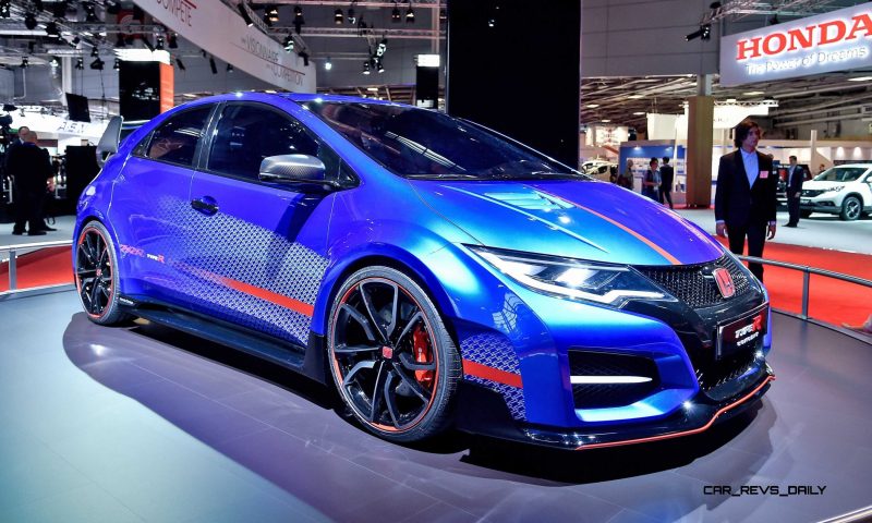 2015 Honda Civic Type R Concept Two Makes Paris Debut 1