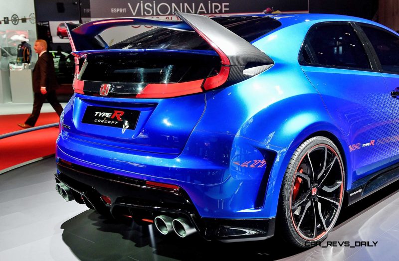 2015 Honda Civic Type R Concept Two Makes Paris Debut 10