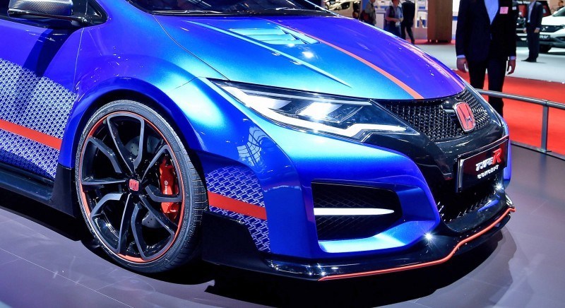 2015 Honda Civic Type R Concept Two Makes Paris Debut 2