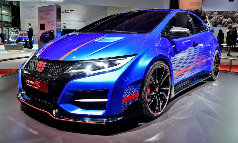 2015 Honda Civic Type R Concept Two Makes Paris Debut 5