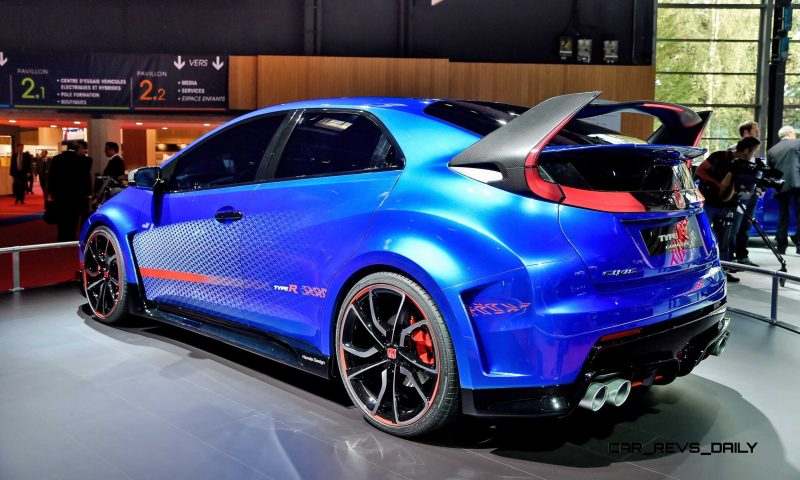 2015 Honda Civic Type R Concept Two Makes Paris Debut 7