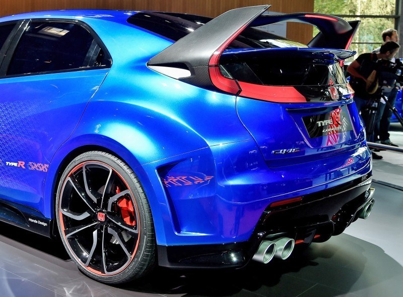 2015 Honda Civic Type R Concept Two Makes Paris Debut 8