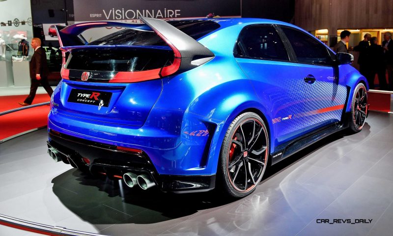 2015 Honda Civic Type R Concept Two Makes Paris Debut 9