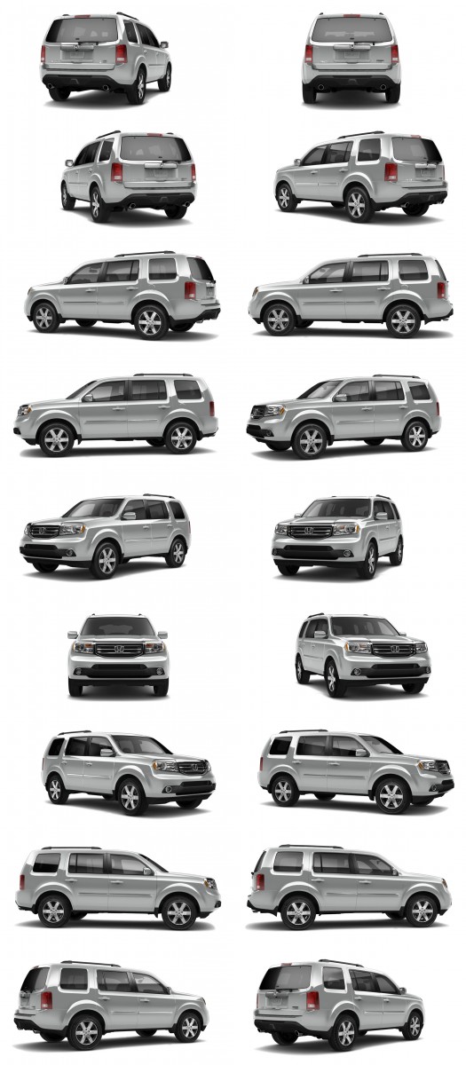 2015 Honda Pilot Colors 111-tile silver