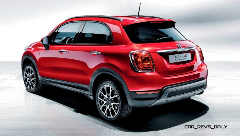 2016 Fiat 500X Makes Paris Debut With Optional AWD and 9-Speed Automatic 14