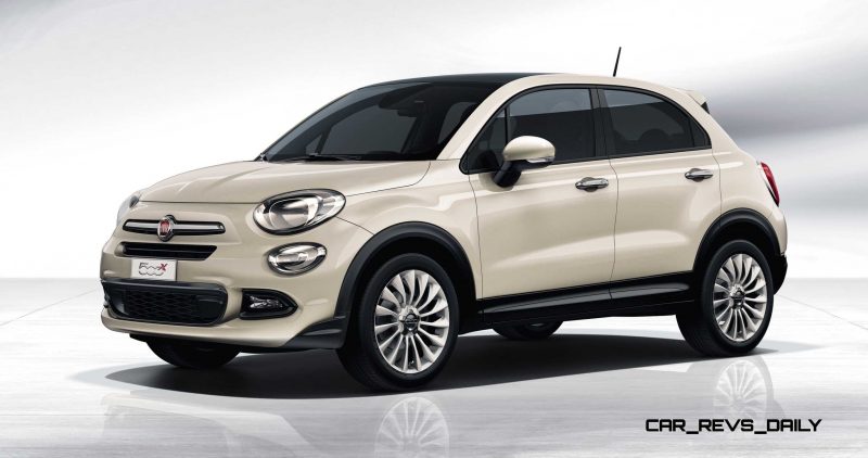 2016 Fiat 500X Makes Paris Debut With Optional AWD and 9-Speed Automatic 5