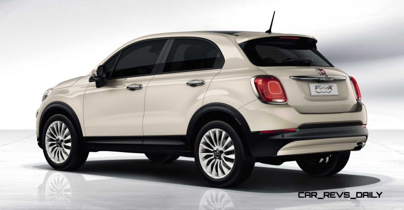 2016 Fiat 500X Makes Paris Debut With Optional AWD and 9-Speed Automatic 6