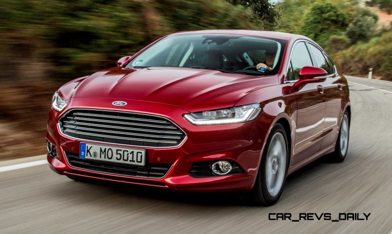 All-new Ford Mondeo debuts Pedestrian Detection; new engines and reduced weight deliver enhanced efficiency -59581