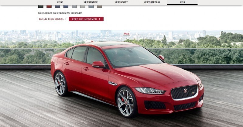 JAGUAR XE Configurator 31