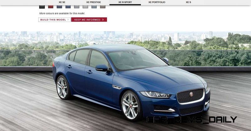 JAGUAR XE Configurator 32