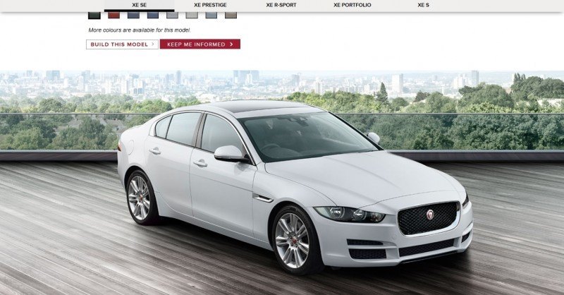 JAGUAR XE Configurator 34