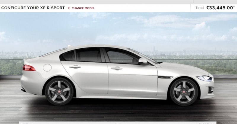 JAGUAR XE Configurator 37