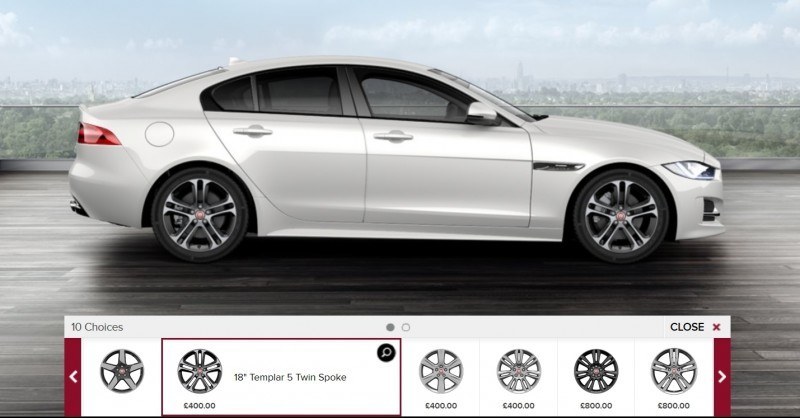 JAGUAR XE Configurator 39