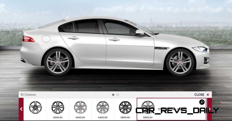 JAGUAR XE Configurator 43