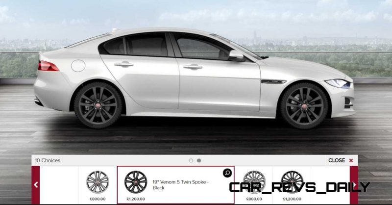 JAGUAR XE Configurator 45