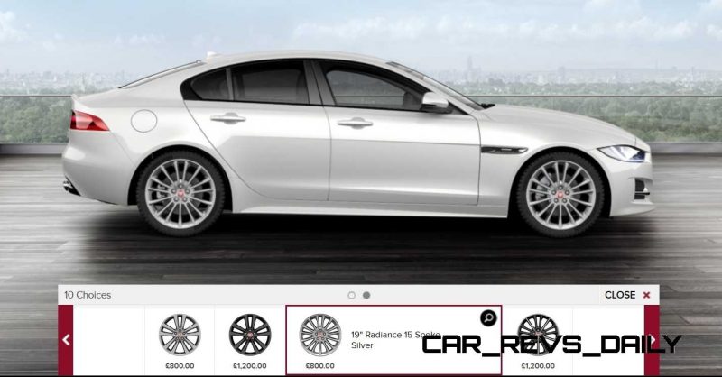 JAGUAR XE Configurator 46