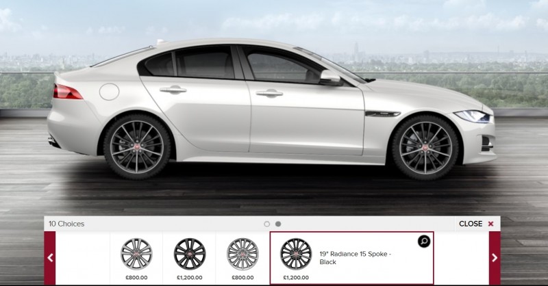 JAGUAR XE Configurator 47