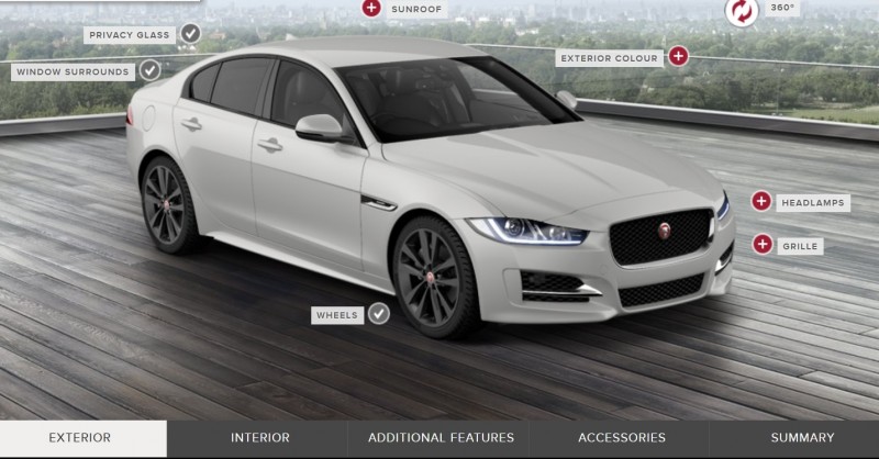 JAGUAR XE Configurator 48