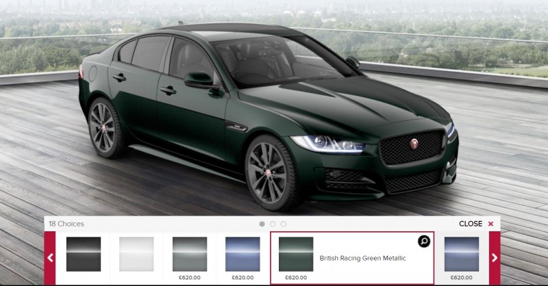 JAGUAR XE Configurator 60