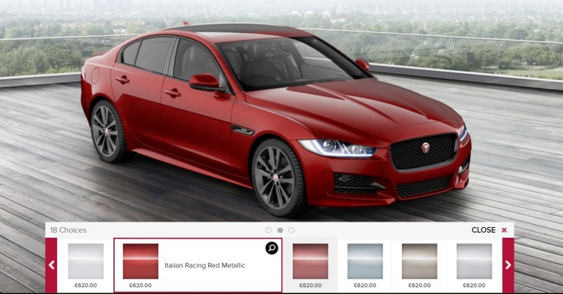 JAGUAR XE Configurator 63