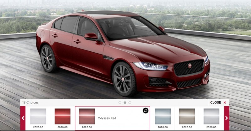 JAGUAR XE Configurator 64