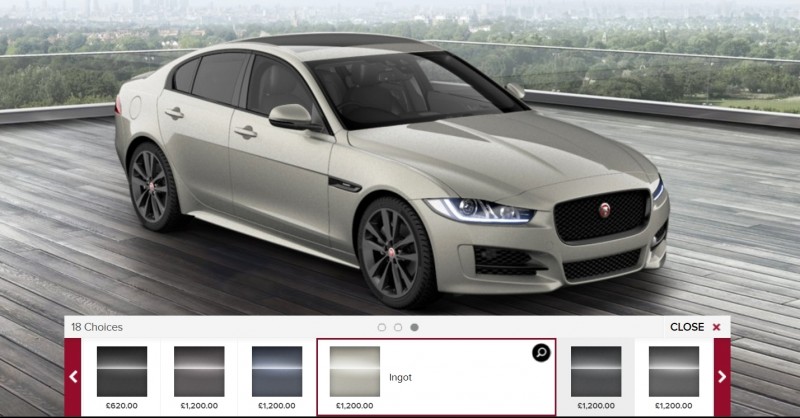 JAGUAR XE Configurator 71