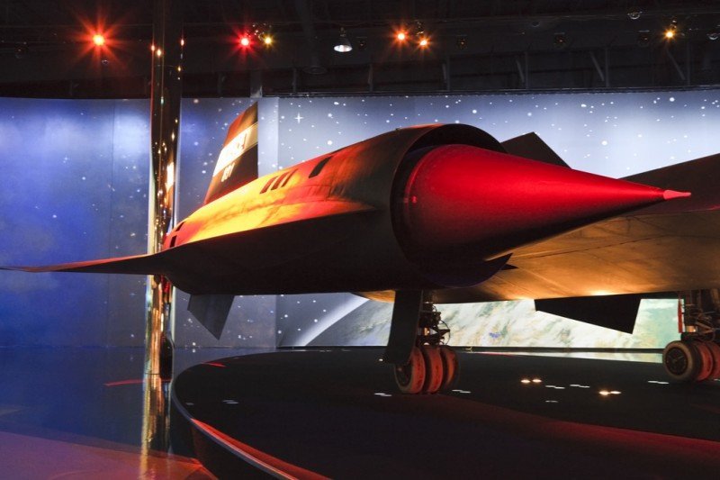 Lockheed SR-71B Blackbird at Air Zoo