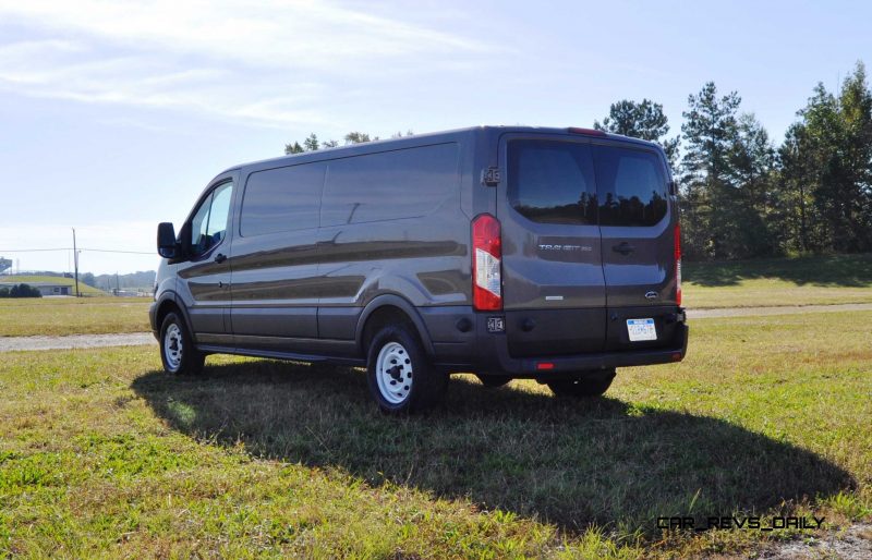 Road Test Review - 2015 Ford Transit 3.5L EcoBoost LWB, Low-Roof Cargo Van 25