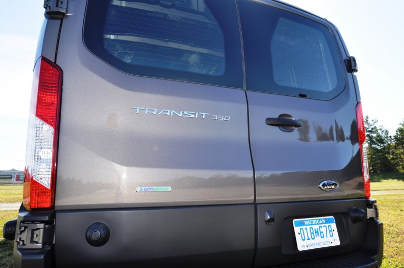 Road Test Review - 2015 Ford Transit 3.5L EcoBoost LWB, Low-Roof Cargo Van 35