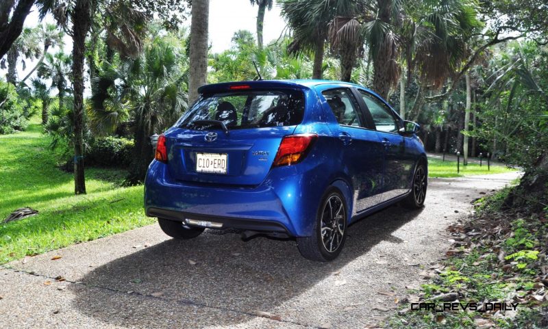 Road Test Review - 2015 Toyota Yaris SE 5-Door 95