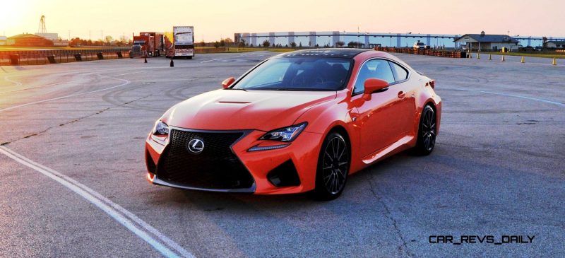 Track Drive Review - 2015 Lexus RCF Is Roaring Delight Around Autobahn Country Club 1