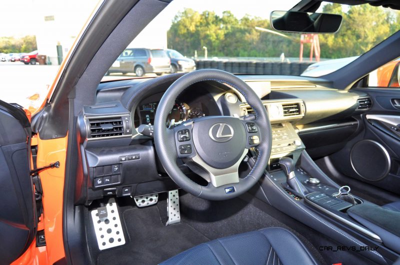 Track Drive Review - 2015 Lexus RCF Is Roaring Delight Around Autobahn Country Club 14