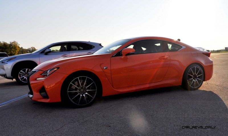 Track Drive Review - 2015 Lexus RCF Is Roaring Delight Around Autobahn Country Club 17