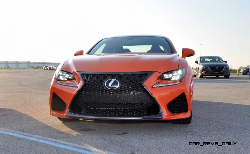 Track Drive Review - 2015 Lexus RCF Is Roaring Delight Around Autobahn Country Club 18