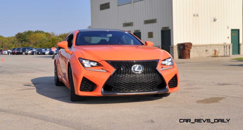 Track Drive Review - 2015 Lexus RCF Is Roaring Delight Around Autobahn Country Club 25