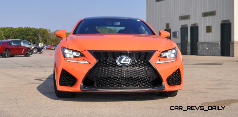 Track Drive Review - 2015 Lexus RCF Is Roaring Delight Around Autobahn Country Club 26