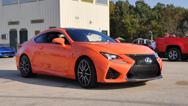 Track Drive Review - 2015 Lexus RCF Is Roaring Delight Around Autobahn Country Club 27