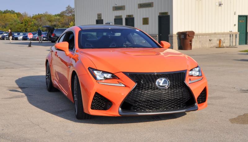Track Drive Review - 2015 Lexus RCF Is Roaring Delight Around Autobahn Country Club 28