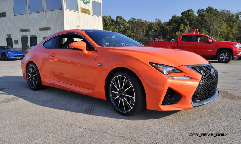 Track Drive Review - 2015 Lexus RCF Is Roaring Delight Around Autobahn Country Club 29
